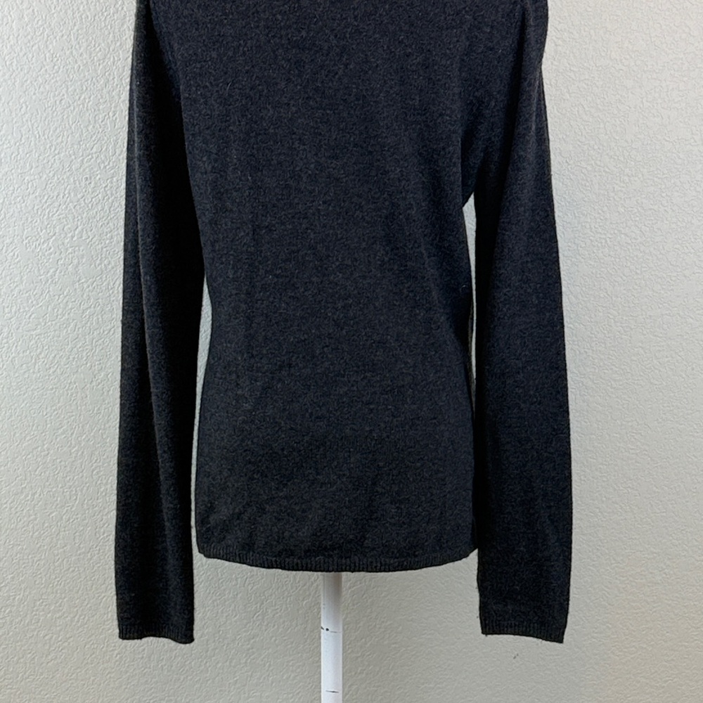 Peck & Peck 100%‎ Cashmere Women's Black Sweater Top L - Picture 6 of 9